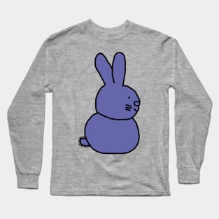 Very Peri Periwinkle Blue Bunny Rabbit Color of the Year 2022 Long Sleeve T-Shirt